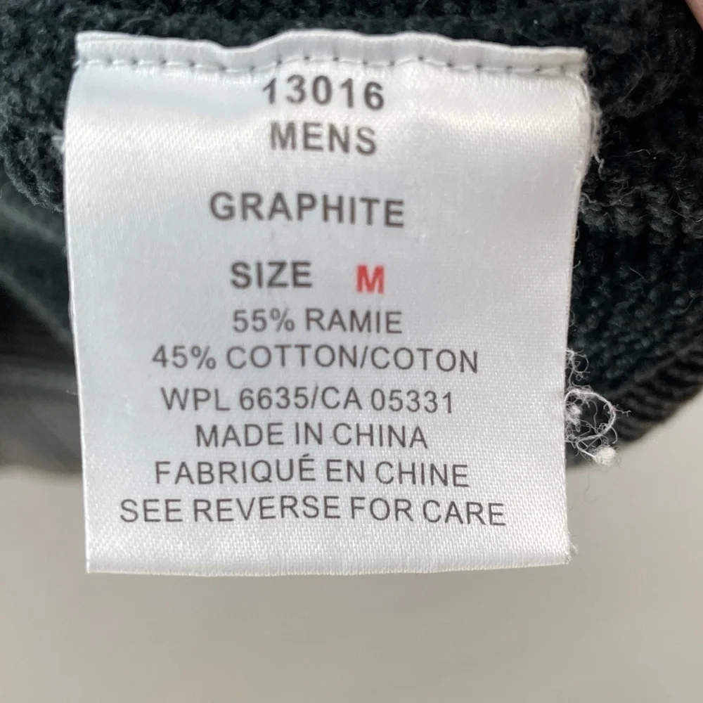 Woolrich Men's Dark Gray Crewneck Sweater size medium